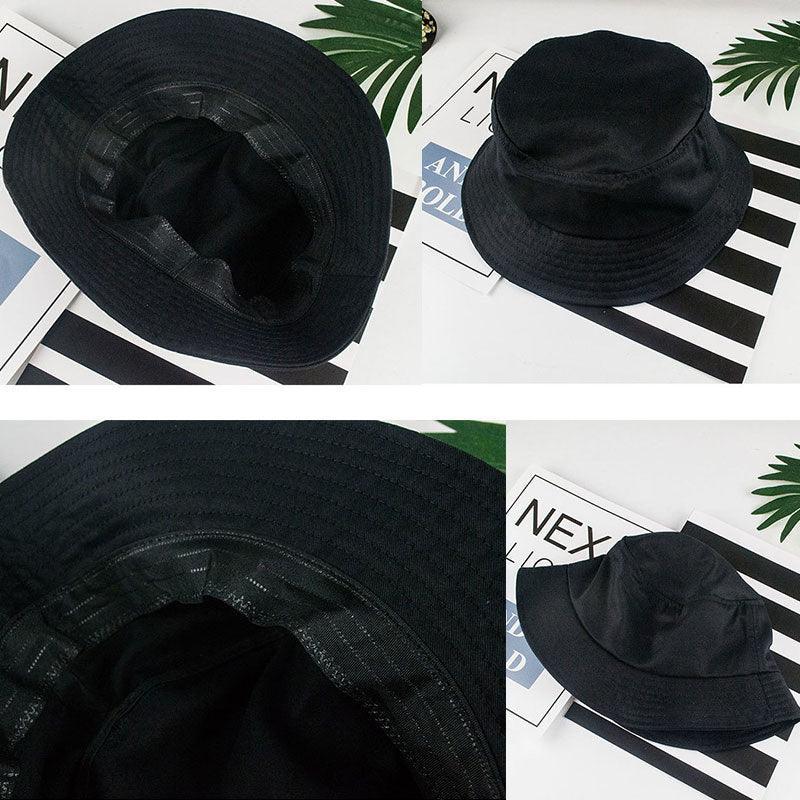 9 Colours Unisex Sun Bucket Hat Perfect for Outdoor Adventures - Pink