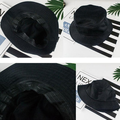 9 Colours Unisex Sun Bucket Hat Perfect for Outdoor Adventures - Pink