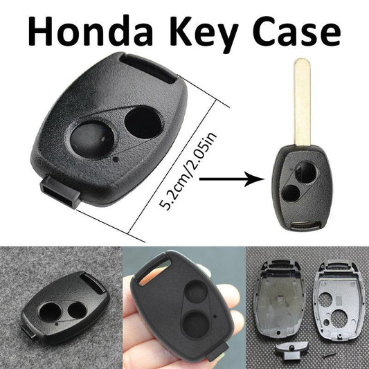 Honda 2 Button Key Shell Replacement Case for Accord Civic CRV Jazz Odyssey.