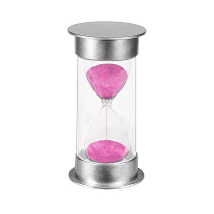 10/15/30 Minute Hourglass Timer Sand Timer for Home Office and Classroom Use - Sky Blue-15min
