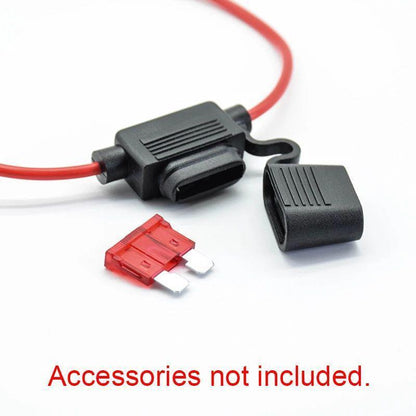 10Pcs 12V 40A Waterproof Standard Blade Inline Fuse Holder.