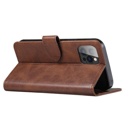 Brown Wallet Leather Flip Case Cover For iPhone 7 8 6 6S Plus X 11 12 13 Pro XS Max XR - iPhone 14 Plus.