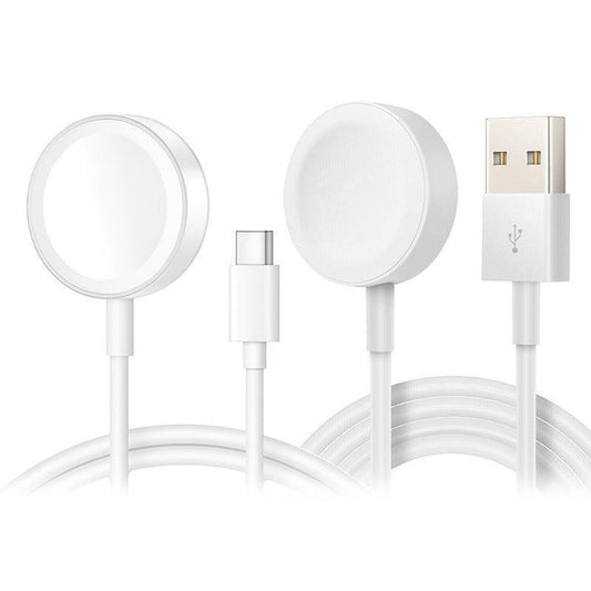 Apple Watch Iwatch Series 6/5/4/3/2/1 Magnetic Charger Usb / Type-C Charging Cable - Type-C 1PC.