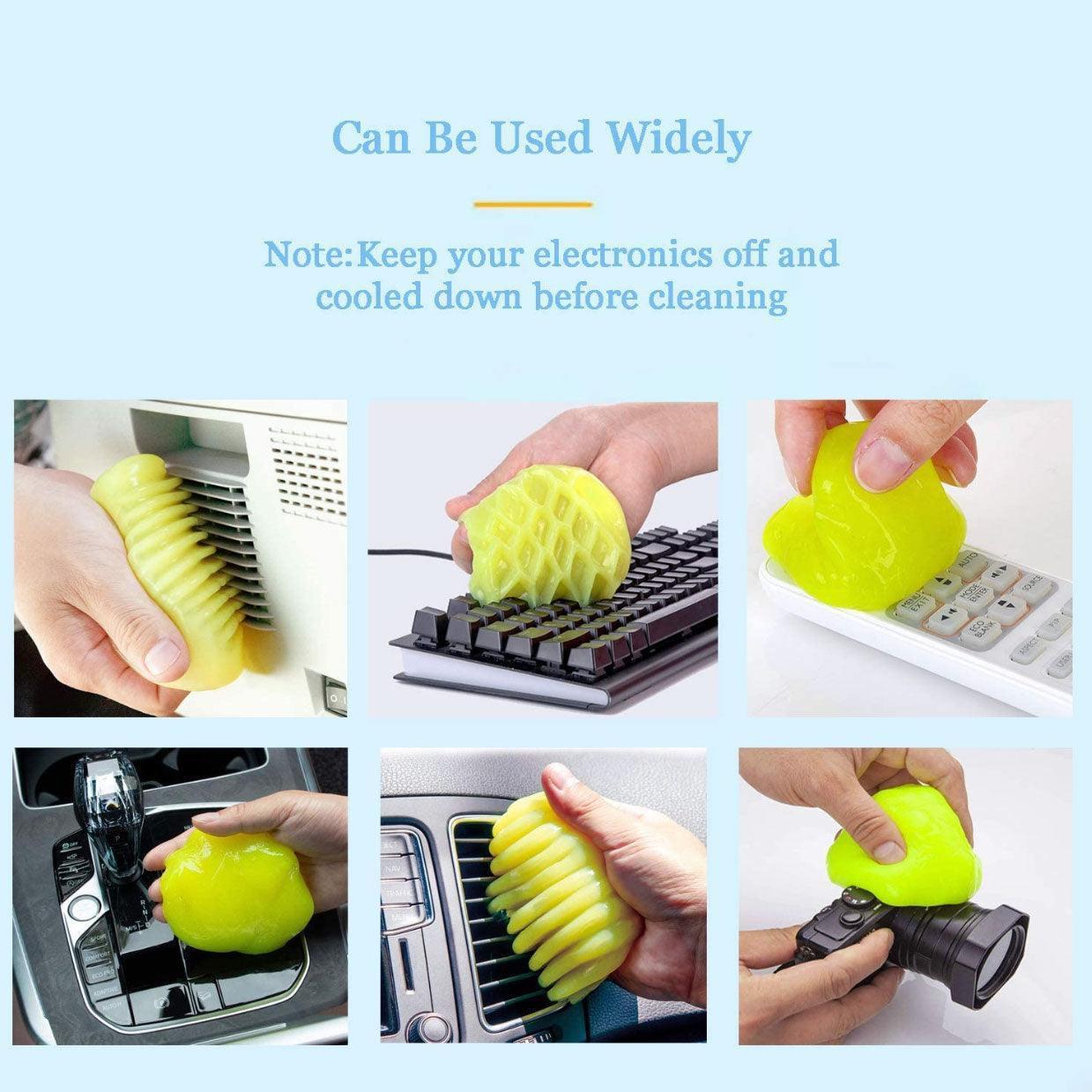 Dust Dirt Cleaning Super Clean Car Laptop Keyboard Home Cleaner - Green.