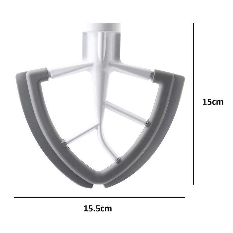 Flex Edge Beater Kitchenaid Attachments For Tilt-Head Stand Mixer Paddle Scraper.