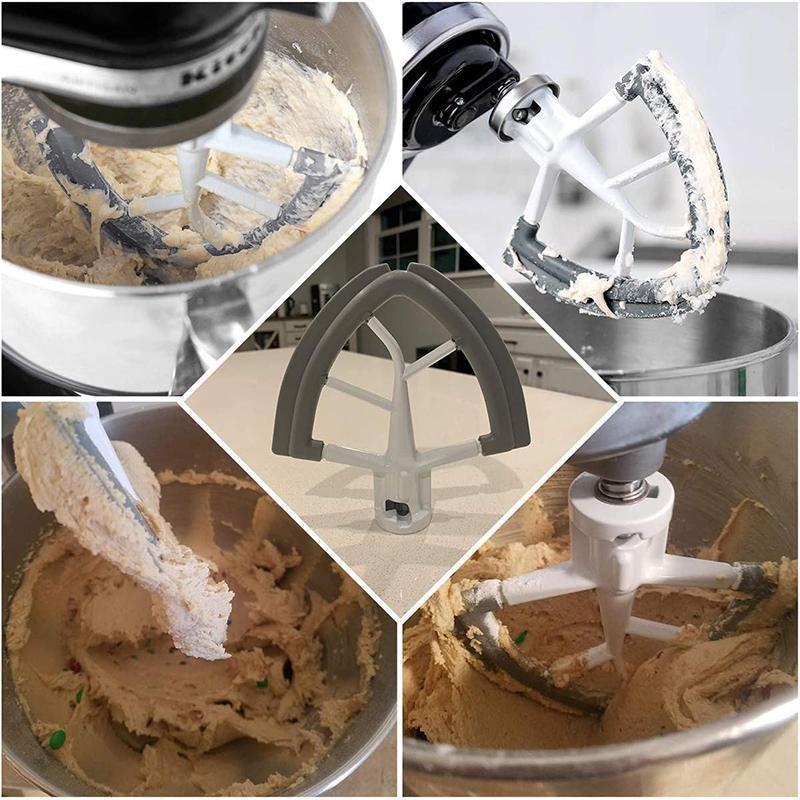 Flex Edge Beater Kitchenaid Attachments For Tilt-Head Stand Mixer Paddle Scraper.