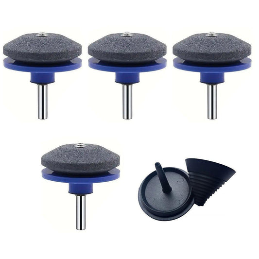 5PCS Lawn Mower Blade Sharpener Wind Powered Balancer Hardware Sharpening Tool.