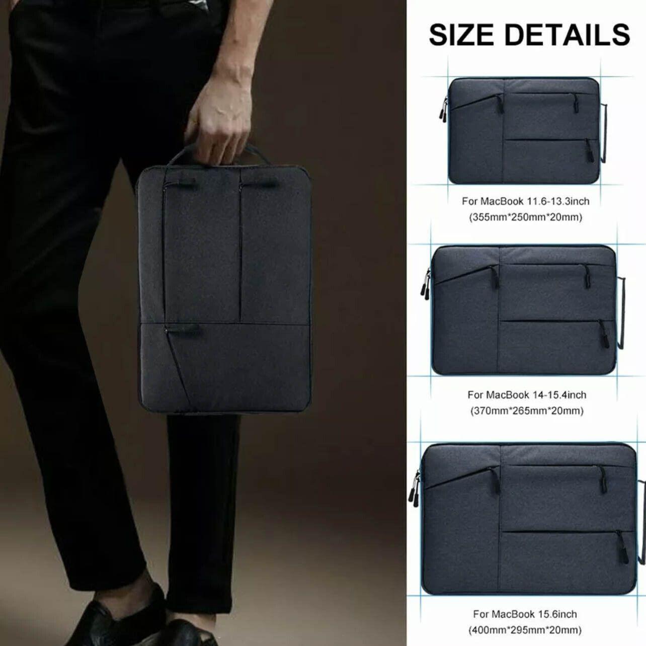 Laptop Sleeve Travel Bag Carry Case For MacBook Air Pro For 12.9â-13.3â - Pink.