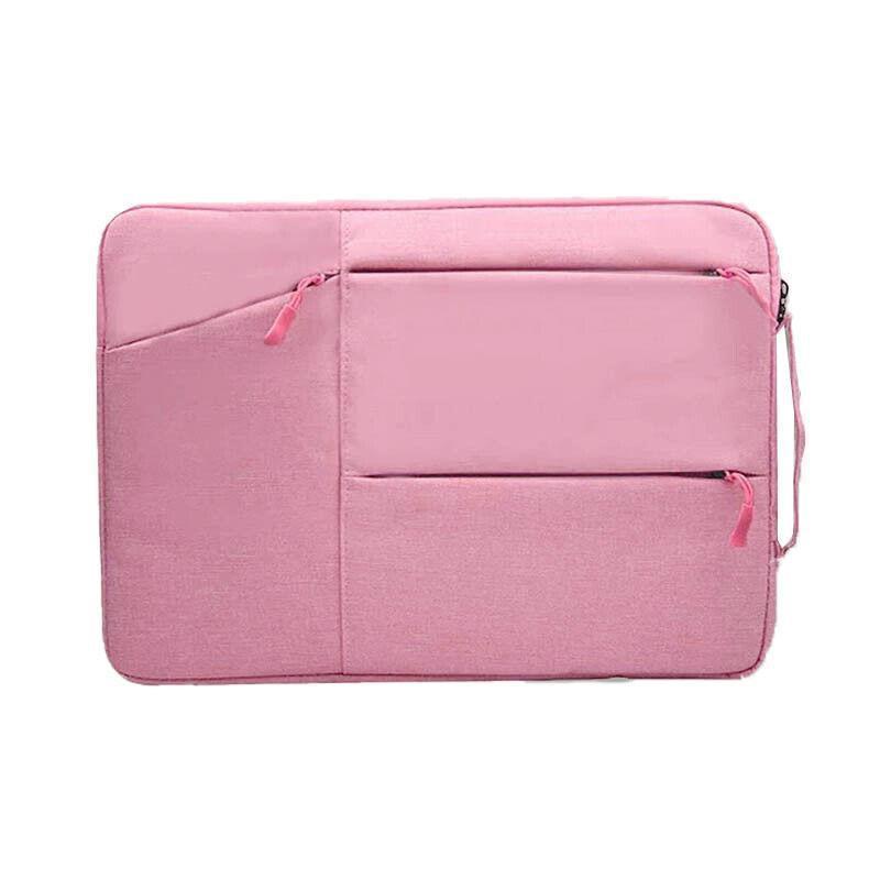 Laptop Sleeve Travel Bag Carry Case For MacBook Air Pro For 12.9â-13.3â - Pink.