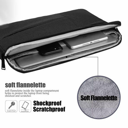 Laptop Sleeve Travel Bag Carry Case For Macbook Air Pro 15.6inch - Pink.