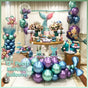 Metallic Latex Balloons 12 Inch Chrome Party Balloons for Birthday Wedding Decoration - Light Green 50PCS
