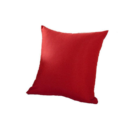 40x40cm Multicoloured Plain Solid Colour Cushion Cover Covers Decorative Pillow Case - Light Purple