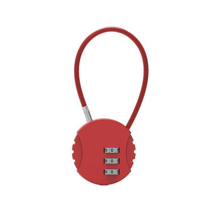 Combination Lock Padlock Locker 3 Digit Security Bike Suitcase Luggage Bag - Green.