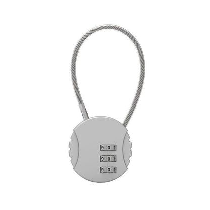 Combination Lock Padlock Locker 3 Digit Security Bike Suitcase Luggage Bag - Green.