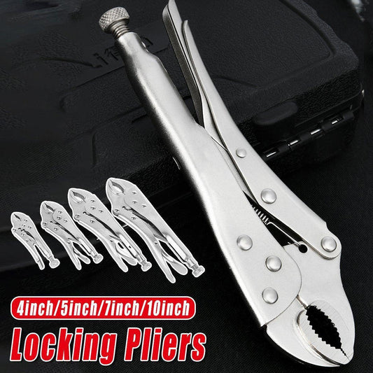 Multi-functional C-type Pliers Strong Manual Grip Round Mouth Clamping Tool - 5inch.