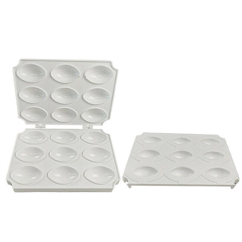 Meatball Maker Manual Meatloaf Mold Kibbeh Maker Press Minced Processor Tool - 9 Holes Clear