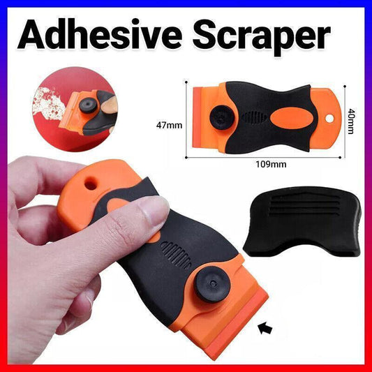 1X Plastic Razor Blade Paint Glue Adhesive Scraper Blades Cleaner Tools.