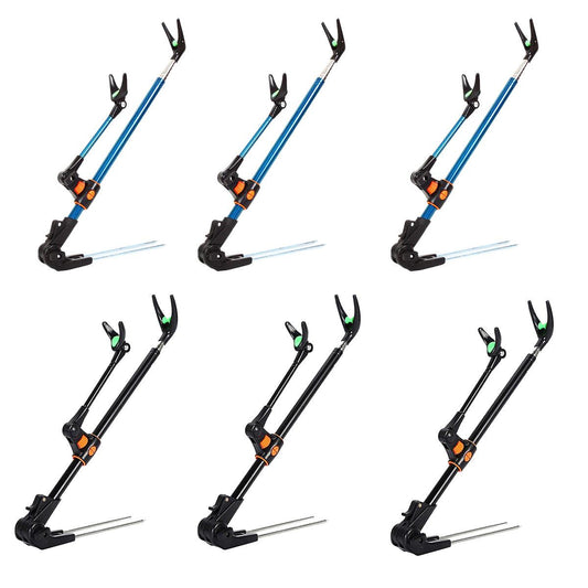 Bracket Fishing Rod Holder Multi Functional Rod Stand for Fishing and Outdoors - Black-240cm.