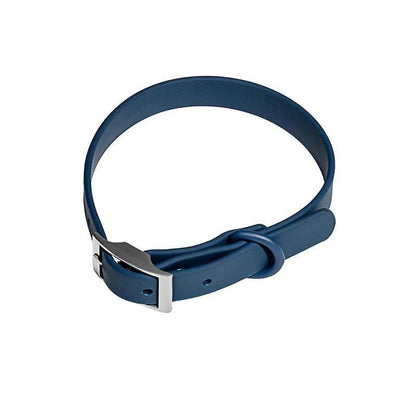 PVC Dog Collar Working Dog Kennels Waterproof Soft Adjustable for Pets L Size - Red
