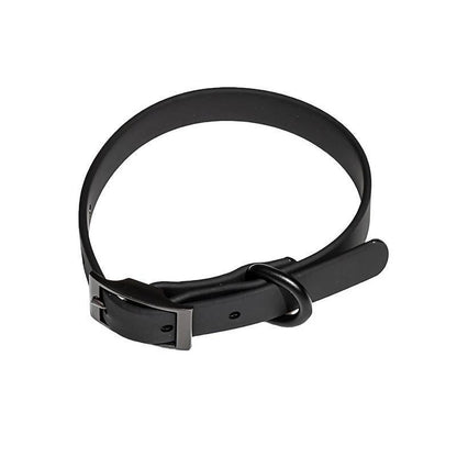 PVC Dog Collar Working Dog Kennels Waterproof Soft Adjustable for Pets L Size - Red