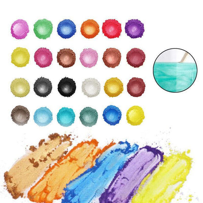 Mica Pigment Pearl Powder Resin Epoxy Premium Soaps Candle Bath Bomb Art Craft - Watermelon