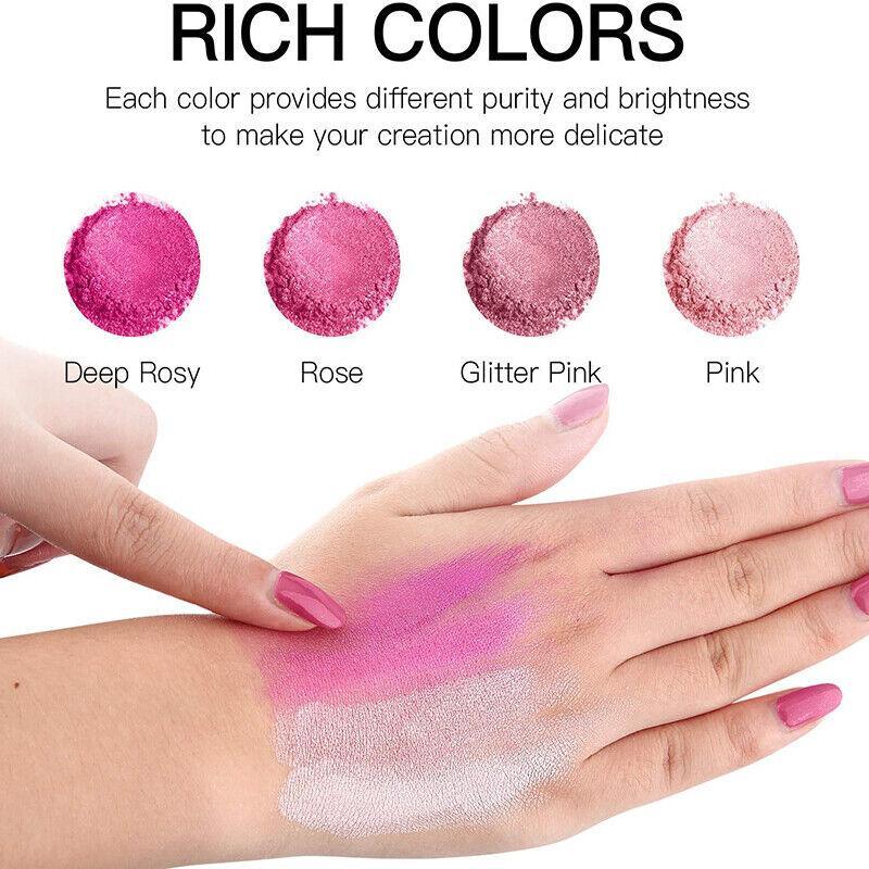Mica Pigment Pearl Powder Resin Epoxy Premium Soaps Candle Bath Bomb Art Craft - Watermelon