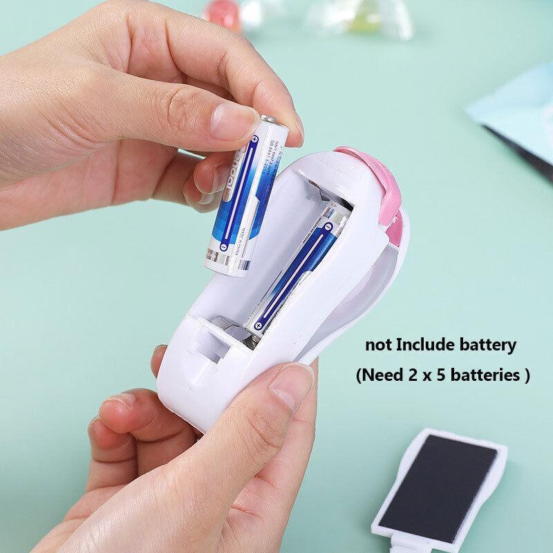 Handheld Mini Heat Sealer Poly Bag Sealing Machine Food Portable Plastic Small - Blue