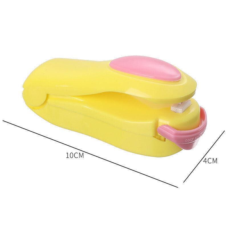 Handheld Mini Heat Sealer Poly Bag Sealing Machine Food Portable Plastic Small - Blue