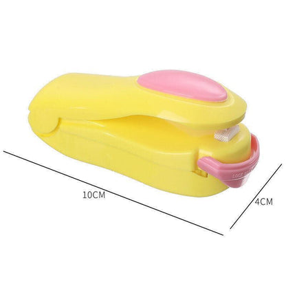 Handheld Mini Heat Sealer Poly Bag Sealing Machine Food Portable Plastic Small - Blue