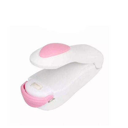 Handheld Mini Heat Sealer Poly Bag Sealing Machine Food Portable Plastic Small - Blue