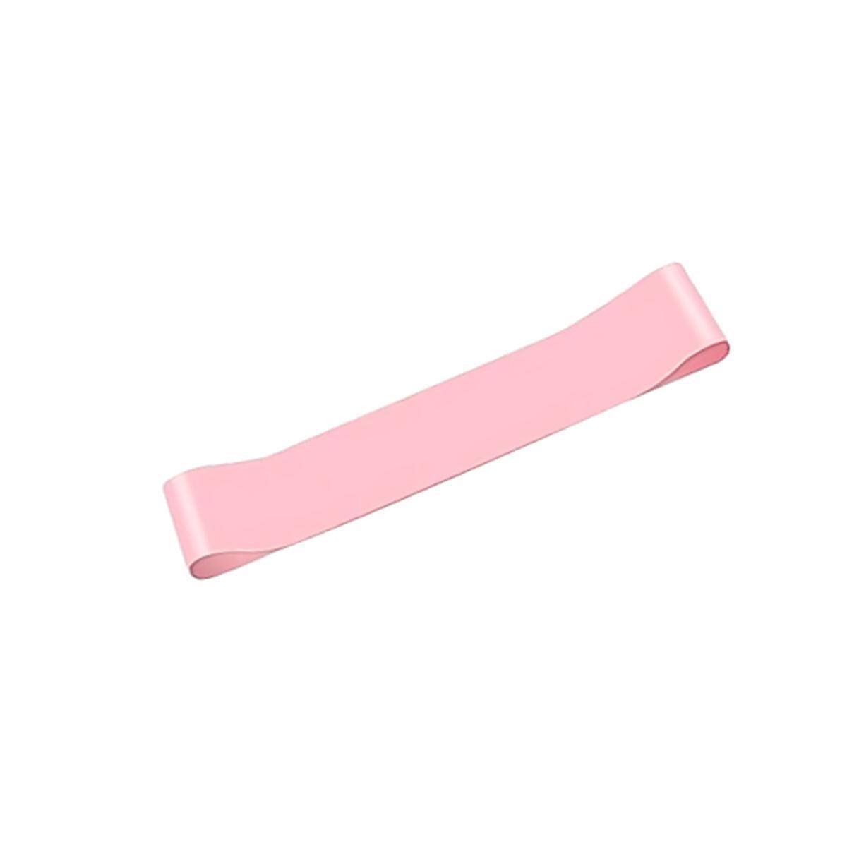 Exercise Resistance Bands Loop Power Strength Training Fitness Yoga Pilates Gym - Dark Pink (600*50*0.7MM).