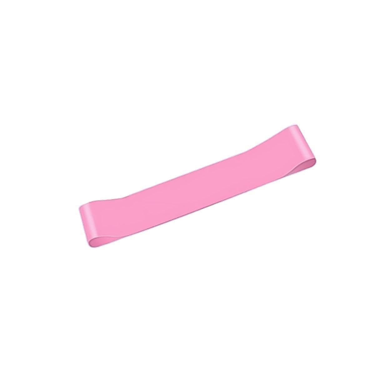 Exercise Resistance Bands Loop Power Strength Training Fitness Yoga Pilates Gym - Dark Pink (600*50*0.7MM).