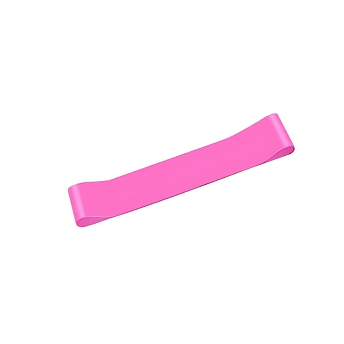 Exercise Resistance Bands Loop Power Strength Training Fitness Yoga Pilates Gym - Dark Pink (600*50*0.7MM).