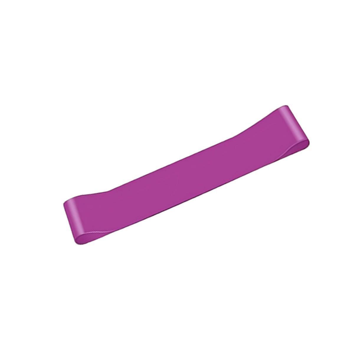Exercise Resistance Bands Loop Power Strength Training Fitness Yoga Pilates Gym - Dark Pink (600*50*0.7MM).