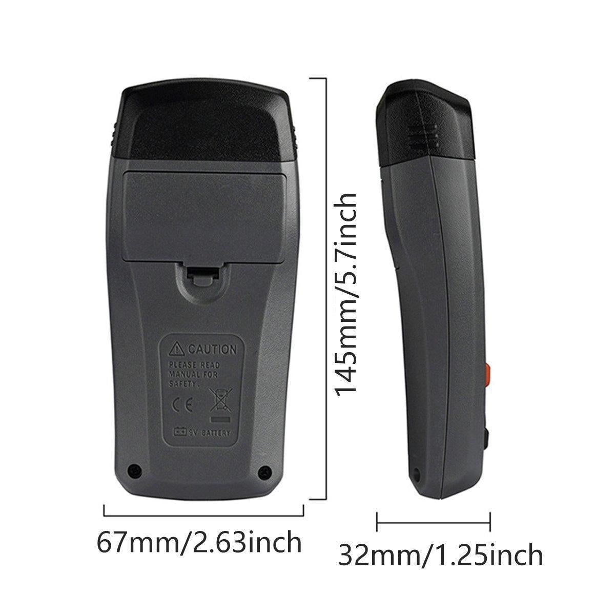 Digital Wood Moisture Meter Accurate Humidity Tester for Lumber and Firewood.