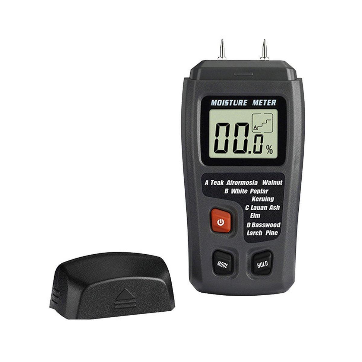 Digital Wood Moisture Meter Accurate Humidity Tester for Lumber and Firewood.