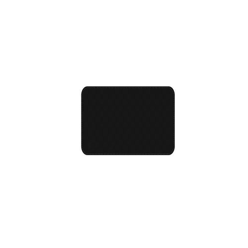 Leather Mouse Pad 30x25.5cm Waterproof Gaming Desk Mat Anti Slip Rubber Mousepad - Light Blue.