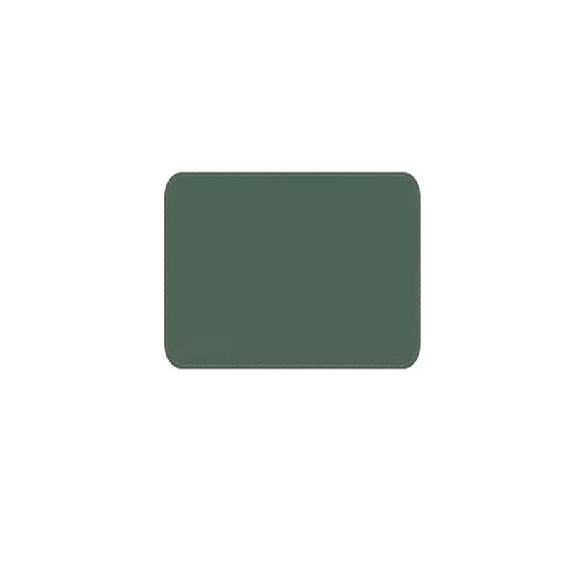 Leather Mouse Pad 30x25.5cm Waterproof Gaming Desk Mat Anti Slip Rubber Mousepad - Light Blue.