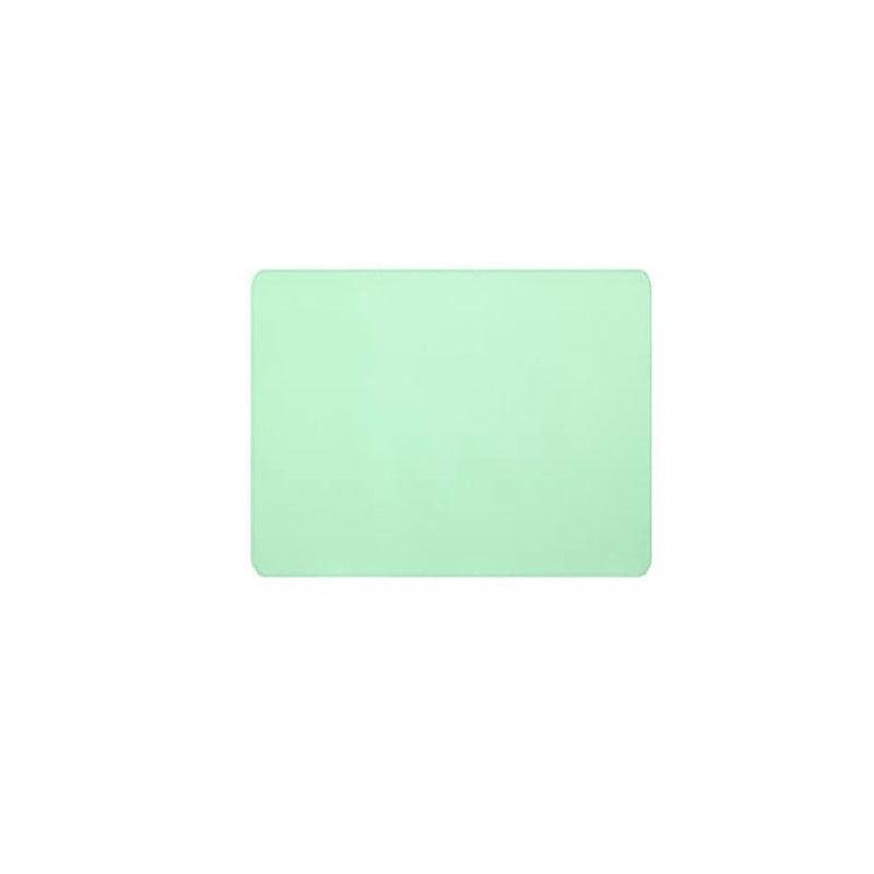 Leather Mouse Pad 30x25.5cm Waterproof Gaming Desk Mat Anti Slip Rubber Mousepad - Light Blue.