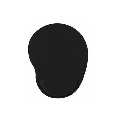 Comfort Mouse Pad with Built In Wrist Support Non Slip Ergonomic Mice Mat - Orange.