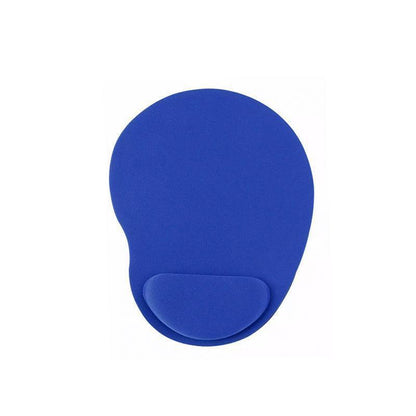 Comfort Mouse Pad with Built In Wrist Support Non Slip Ergonomic Mice Mat - Orange.