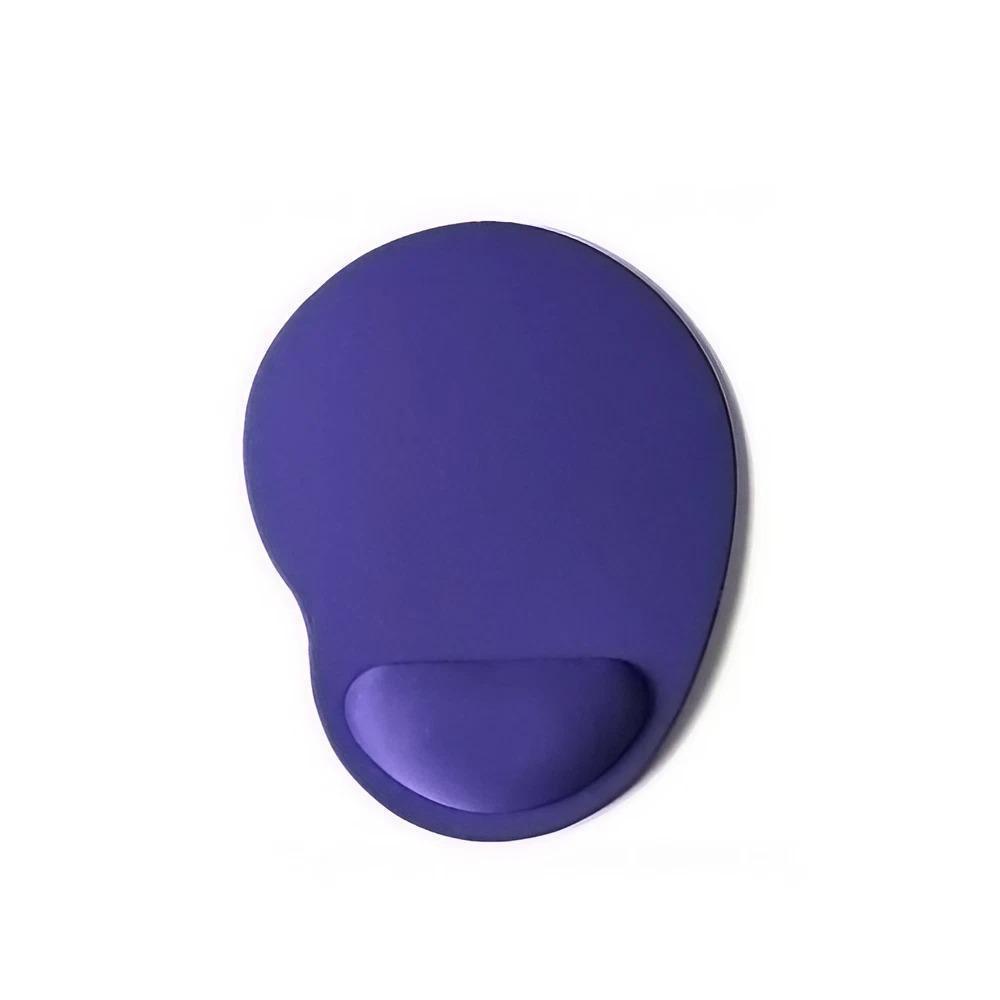 Comfort Mouse Pad with Built In Wrist Support Non Slip Ergonomic Mice Mat - Orange.