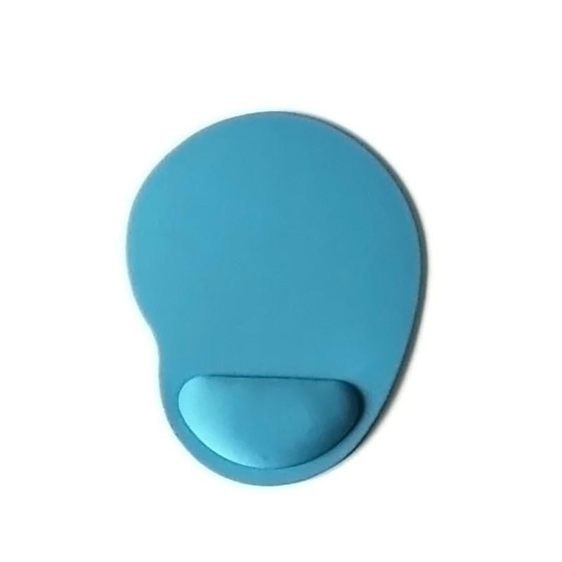 Comfort Mouse Pad with Built In Wrist Support Non Slip Ergonomic Mice Mat - Orange.