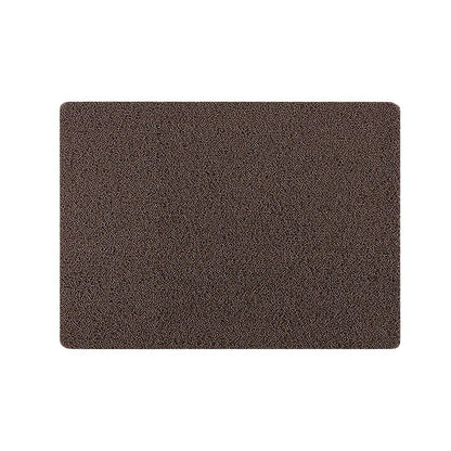 Anti Slip Bathroom Mat Non Slip Shower Floor Mat Quick Dry Soft Comfortable Rug - Grey-45x75cm