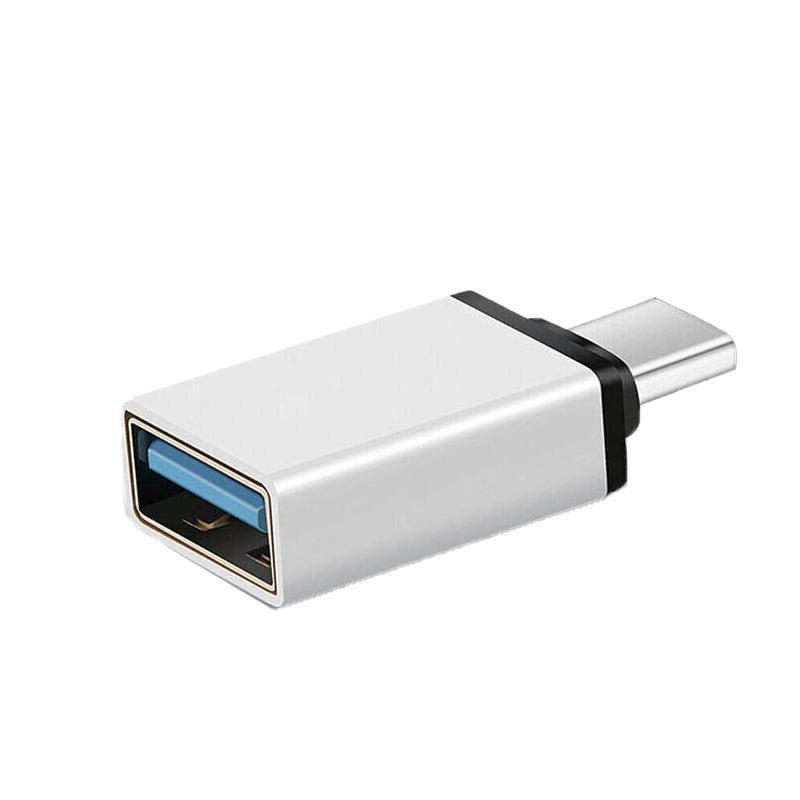 USB Type-C to USB 3.0 Adapter OTG Converter for Phone Tablet Laptop - Gold.
