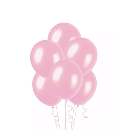 100PCS 10 Inch Latex Balloons Party Decorations Birthday Wedding Balloon Solid Colour - Red