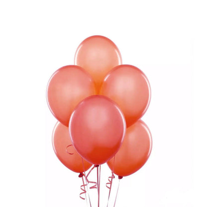 100PCS 10 Inch Latex Balloons Party Decorations Birthday Wedding Balloon Solid Colour - Red