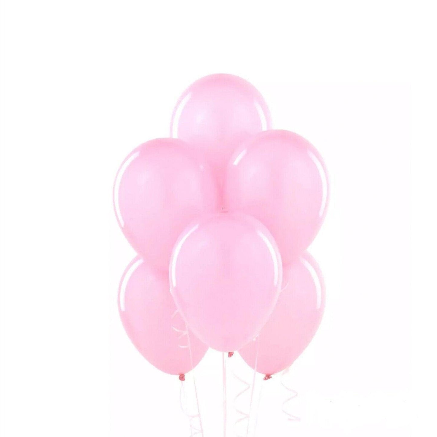 100PCS 10 Inch Latex Balloons Party Decorations Birthday Wedding Balloon Solid Colour - Red