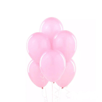 100PCS 10 Inch Latex Balloons Party Decorations Birthday Wedding Balloon Solid Colour - Red
