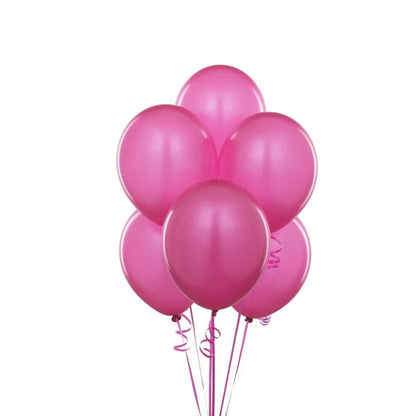 100PCS 10 Inch Latex Balloons Party Decorations Birthday Wedding Balloon Solid Colour - Red